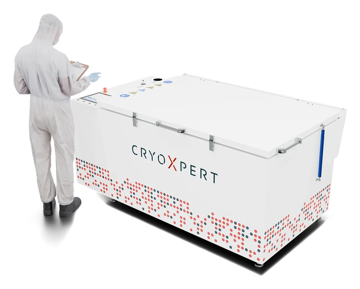 CryoXpert sandık tipi kontrollü hız dondurucu