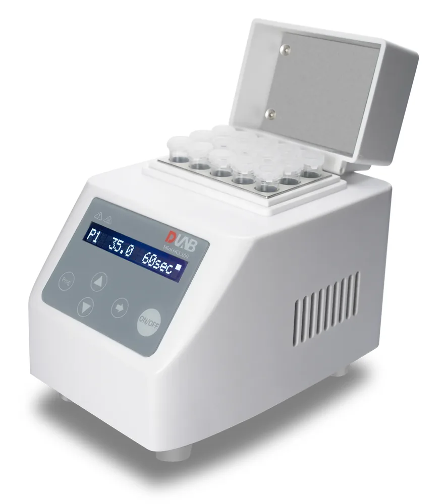 DLAB MiniH serisi LCD ekranlı mini kuru blok ısıtıcı