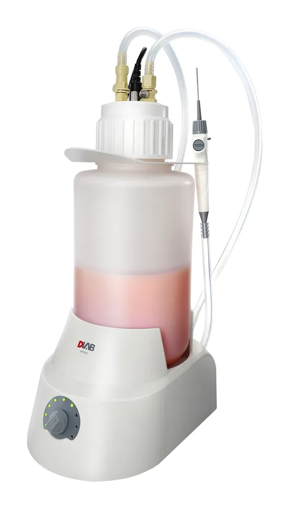 DLAB SafeVac vakum aspiratör ve toplama şişesi